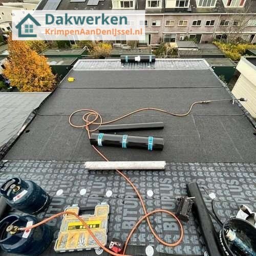 Plat dak opnieuw leggen Plat dak Krimpen aan den IJssel opnieuw leggen